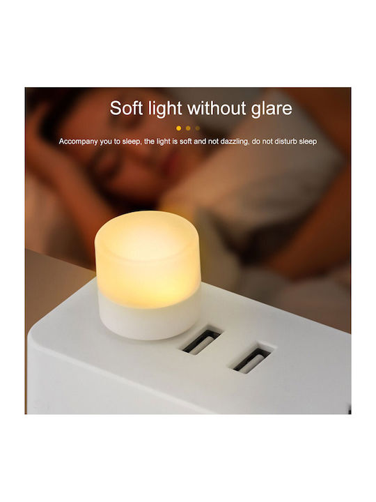 Λαμπάκια LED Θερμό Λευκό USB σε Σειρά 3τμχ