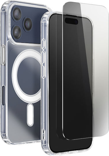 4smarts Калъф Съвместим С Magsafe За Iphone 17 Pro Premium Pack Серия 9h Закалено Стъкло Сиена