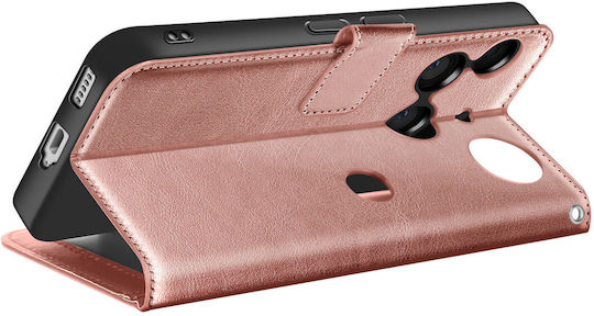 Mayaxess Wallet Case Nothing Phone 3 Wrist Strap Stand Function Rose Gold