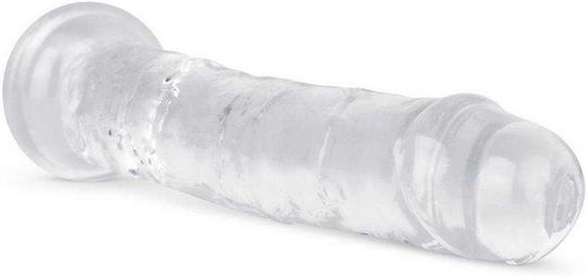 Easytoys Glass Dildo With Suction Cup Transparent