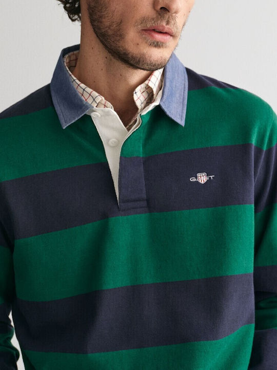 Polo Langarmbluse Green