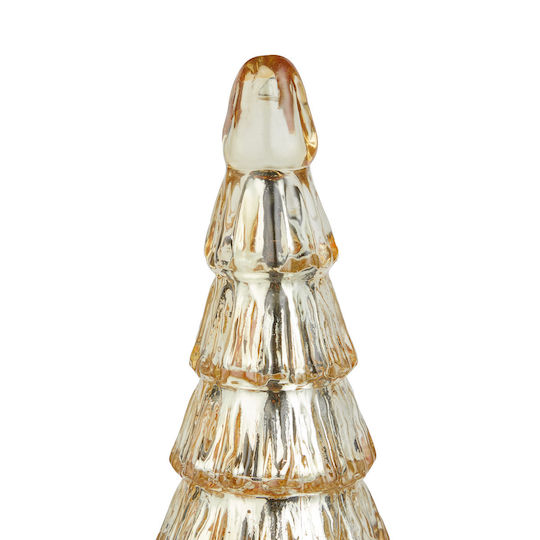 Christmas Decorative Glass Tree Gold