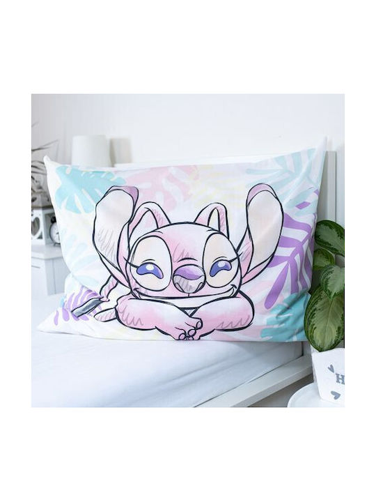 Disney Lilo And Stitch Set Kids Duvet Cover Single with Pillowcase Cotton Multicolored 140x200cm