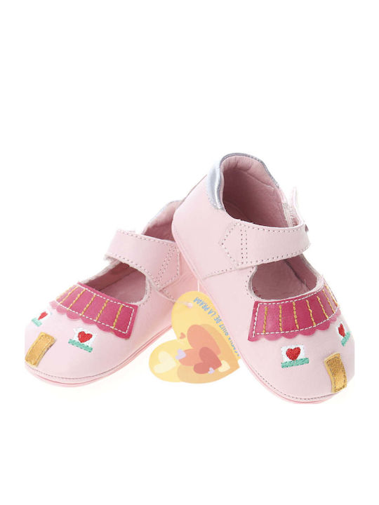 Agatha Ruiz De La Prada Baby Slippers Pink