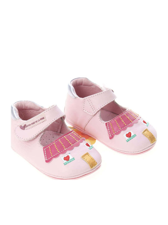 Agatha Ruiz De La Prada Baby Slippers Pink