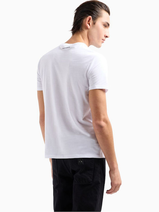 Armani Exchange Тениска Бял