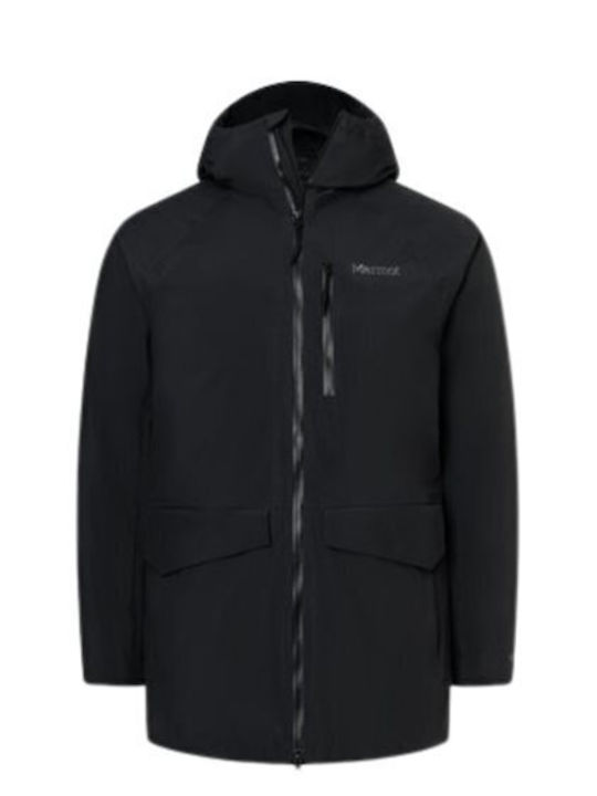 Winter Jacket Hardshell Waterproof and Windproof Black