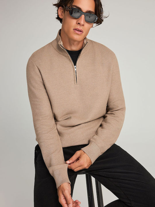 Long Sleeve Sweater Brown