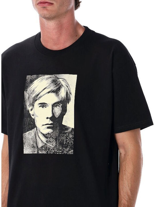 T-shirt Μαύρο