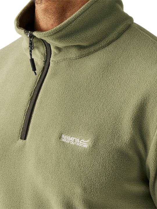 Thompson Polo Sweater Green