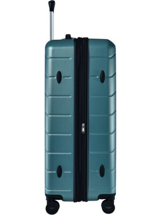Lavor Cabin Travel Suitcase Hard Bay Leaf Mint with 4 Wheels Height 55cm 1-601