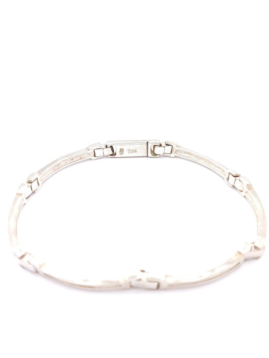 PS Silver Ανδρικό Βραχιόλι από Ασήμι 19cm