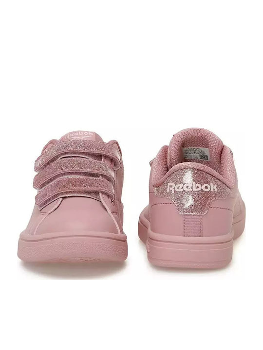 Court Παιδικά Sneakers με Σκρατς Ροζ