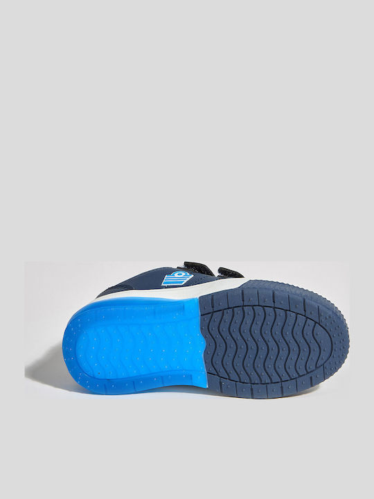 Kinder Sneakers mit Klettverschluss & Lichtern Blau