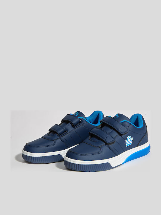 Kids Sneakers with Scratch & Lights Blue