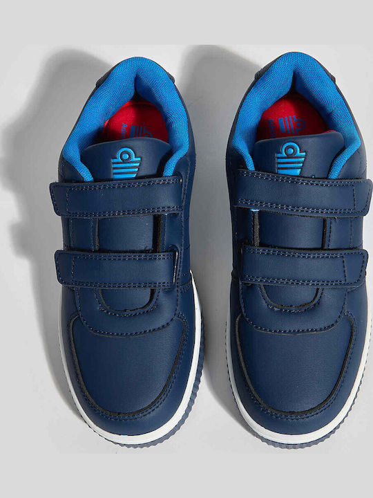 Kids Sneakers with Scratch & Lights Blue