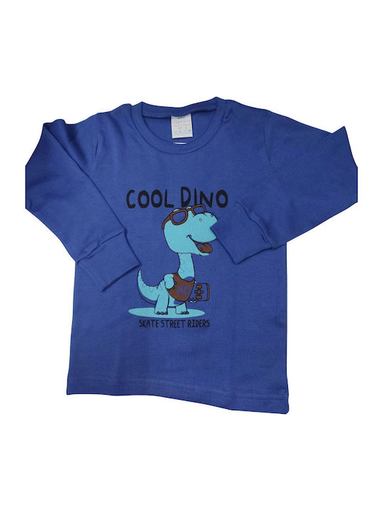 Natura Kids' Pajamas Light Blue