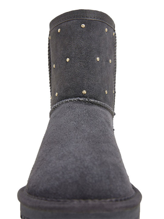 Diss Wildleder Kinderstiefel Grau