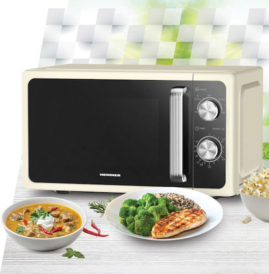 Heinner Cuptor cu microunde 20lt Inox