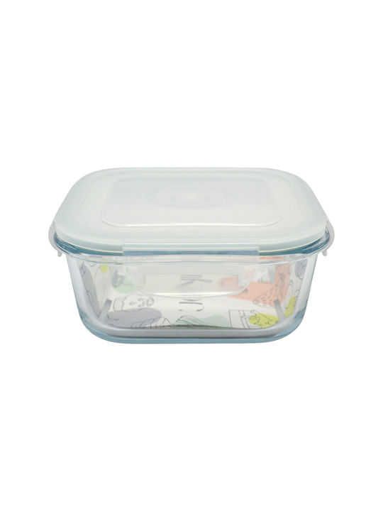 Ankor Cutie pentru Mâncare Sticlă Potrivit pentru Cuptor cu Microunde 750ml 1buc