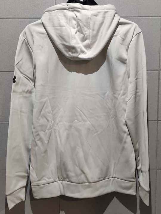 Sweatshirt with Hood White