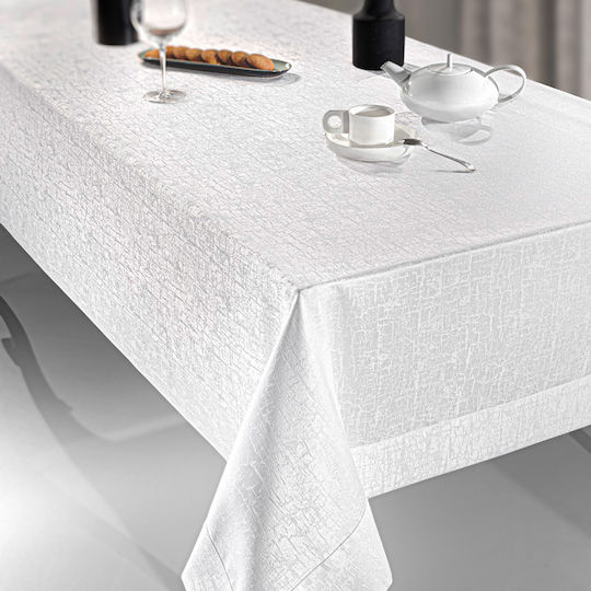 Guy Laroche Τραπεζομάντηλο Blast White 160x220εκ.