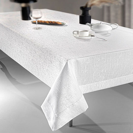 Guy Laroche Τραπεζομάντηλο Blast White 160x220εκ.