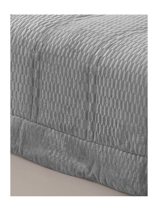 Guy Laroche Duvet Semi-double 180x240cm Gali Grey 660Gsm