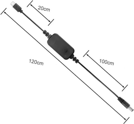 Ez-usbcpd1 Usb-C към DC 5.5x2.1мм Decoy Кабел PD 60W