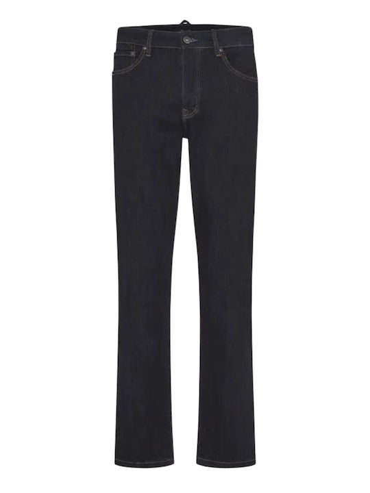 Men's Jeans Pants with Regular Straight Fit Rinse Blue