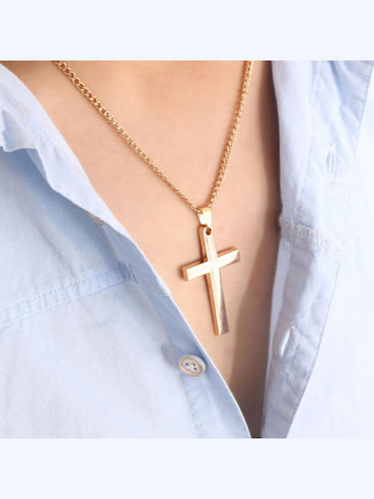 Χρυσός Σταυρός Χρυσή Αλυσίδα Gold Cross Gold Chain Molfs
