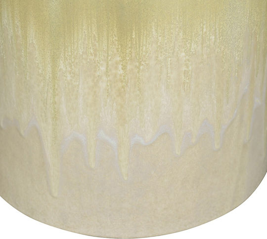 Rundes Beistelltisch Metro Beige M34.9xL34.9xH45.7cm