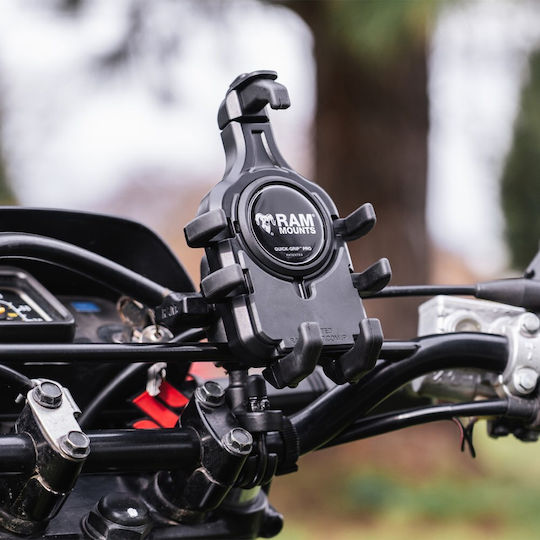 Βαση Κινητου Quick-grip Pro Μπιλια & Αποσβεστηρα Δονησεων Ram-hol-pd5bvu Ram Mounts