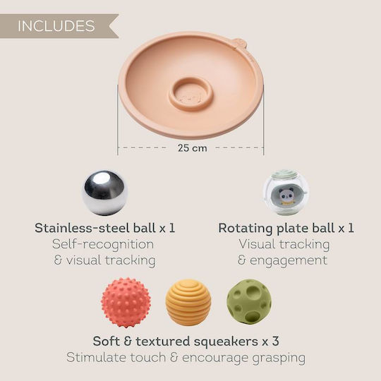 Taf Toys Ball Tummy Time for 0++ Months