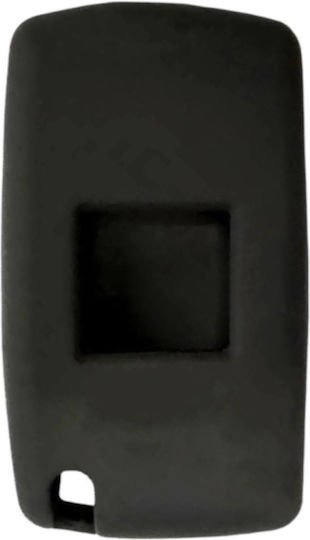 Silicone Case Keys Peugeot Citroen Three Buttons 3 Colors Black