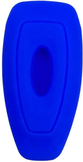 Silicone Key Case Ford 3 Buttons 2 Colors Blue