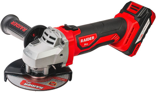 Raider 030255 Set Angle Wheel & Drill Driver & Impact Driver 20V with 2 Batteries 2Ah and Case