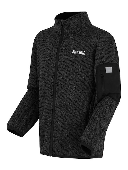 Παιδική Ζακέτα Fleece Μαύρη