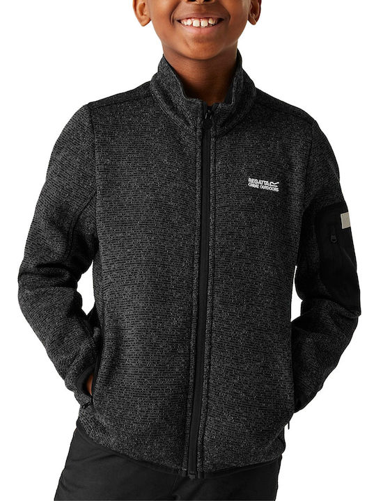 Παιδική Ζακέτα Fleece Μαύρη