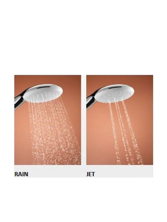 Grohe Eurosmart Mixing Bathtub Shower Faucet Complete Set Silver