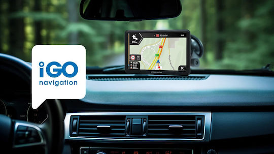 Modecom 7" Display GPS Device Freeway Cx 7.0 with and Card Slot