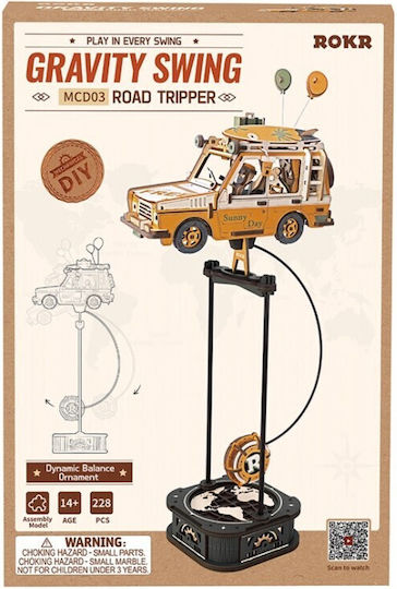 Rokr Wooden Construction Toy Road Tripper for Children Aged 14+