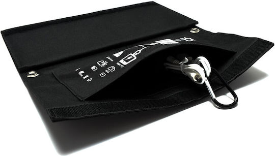 Foldable Solar Panel Charger 20W with USB Output for Portable Devices