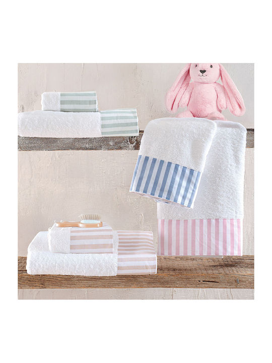 Rythmos Set de prosoape pentru copii 2pcs Eloise Beige De greutate 500gr/m²