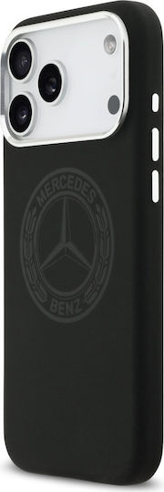 Mercedes-Benz Back Cover Σιλικόνης Μαύρο (iPhone 17 Pro Max)