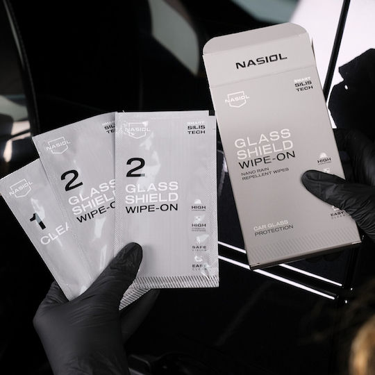 Nasiol Șervețele Hidrofobe Glasshield Wipe-on 50g