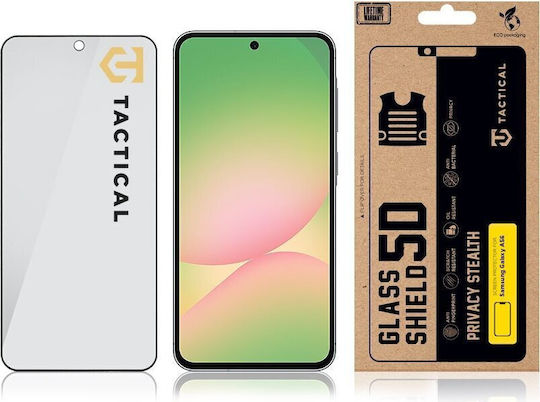 Tactical 5D 0.33mm Full Glue Privacy Tempered Glass Black (Galaxy A56)