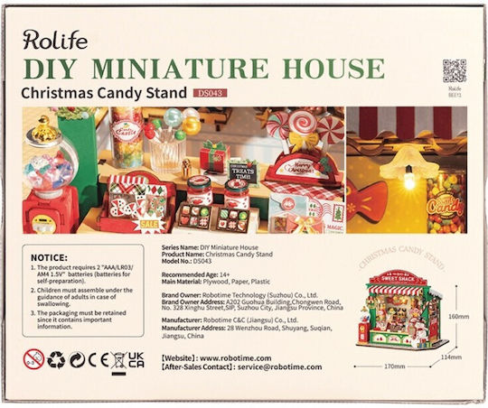 Rolife Wooden Construction Toy for Children 14++ Years