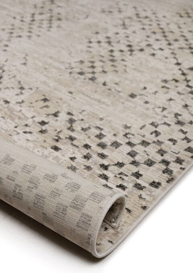Biokarpet Wohnzimmer Teppich Senbrun 9305a S Weiß P Vison 240x300