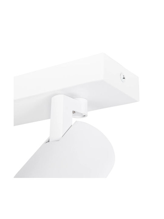 kelvo Triple Spot with Socket GU10 in White Color